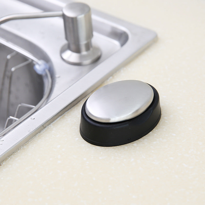 Stainless Steel Odor Remover Oval Metal Soap Bar teemdrop