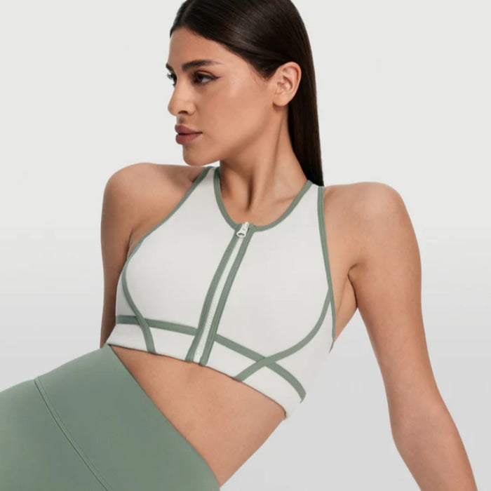 Fitness outdoor sports bra teemdrop