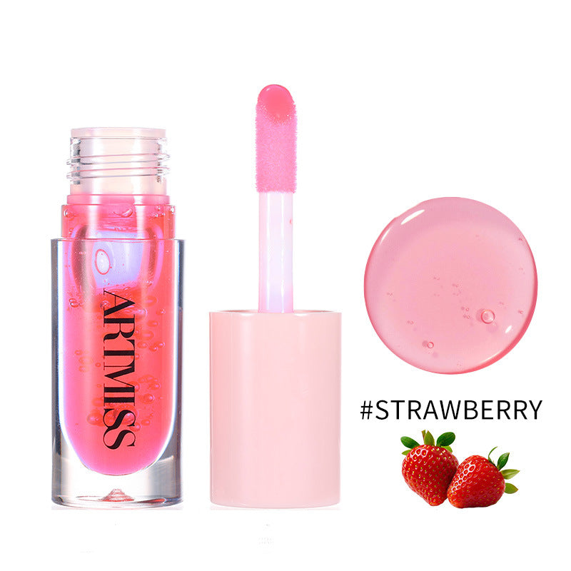 Fruity Scented Moisturizing Lip Oil High Shine Non-Sticky Long Lasting Plumping Lip Gloss