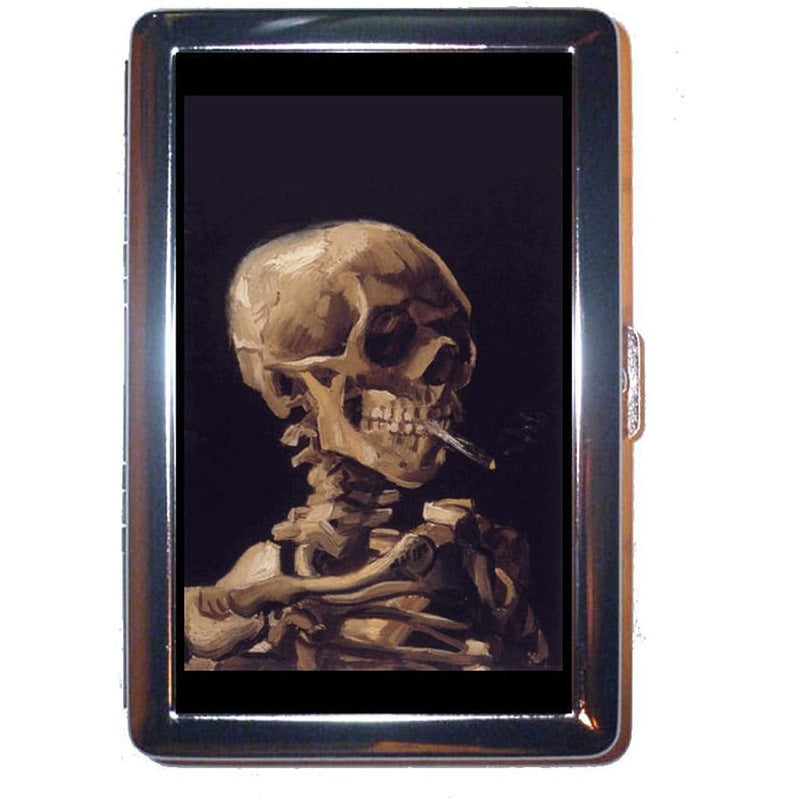 Vintage Style Zinc Alloy Multi-Functional Card and Cash Holder Box teemdrop