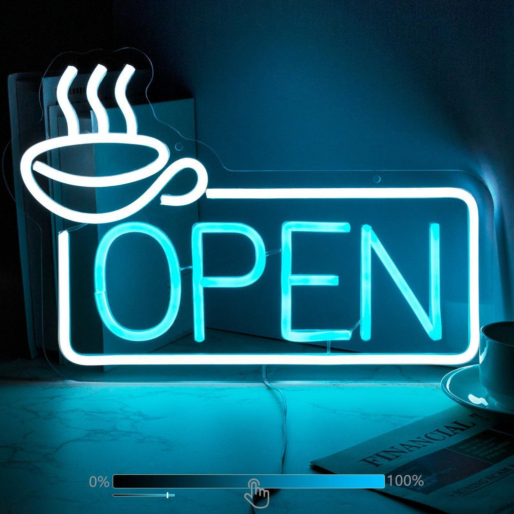 USB Powered LED Neon Light Bar Cafe Bar Home Party Wall Hanging Decorative Lamp teemdrop