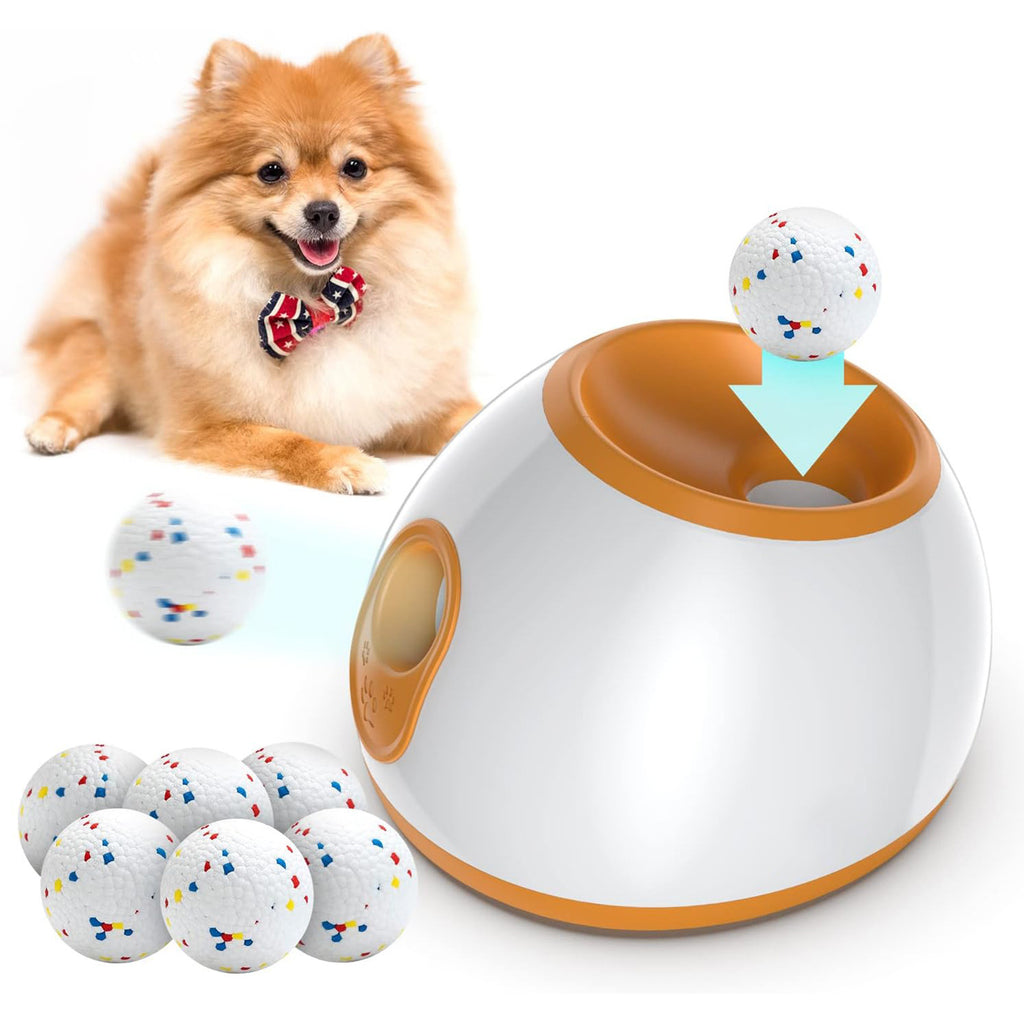 Adjustable Automatic Dog Ball Launcher Toy teemdrop