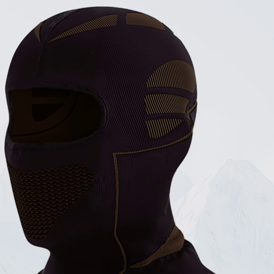 Riding helmet with windproof function for skiing