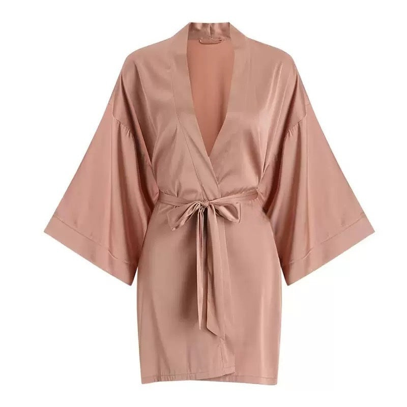 Women's Ice Silk Satin Slit Cami Nightgown Sleeveless Loungewear teemdrop