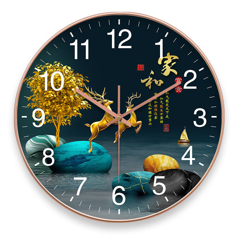 Silent Radio-Controlled Wall Clock