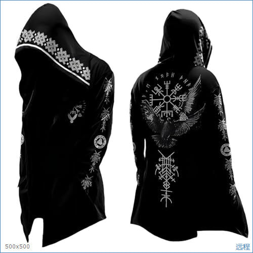 Men's 3D Printed Loose Fit Stand Collar Cardigan Sweater teemdrop