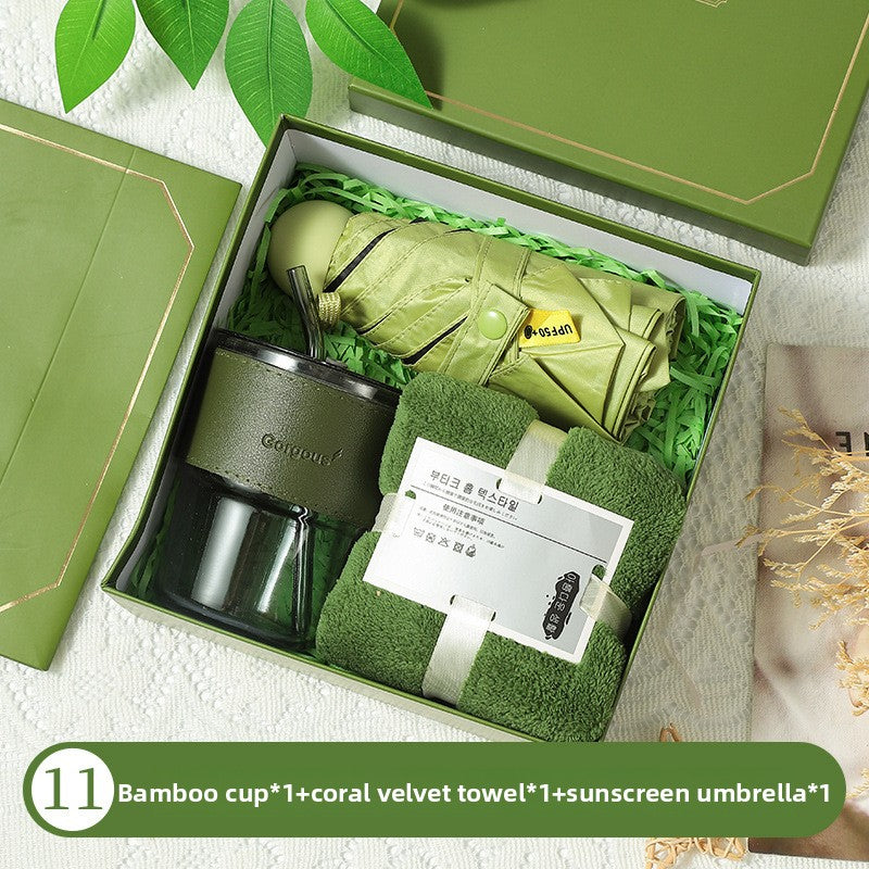 Ceramic Business Gift Box Set Combination