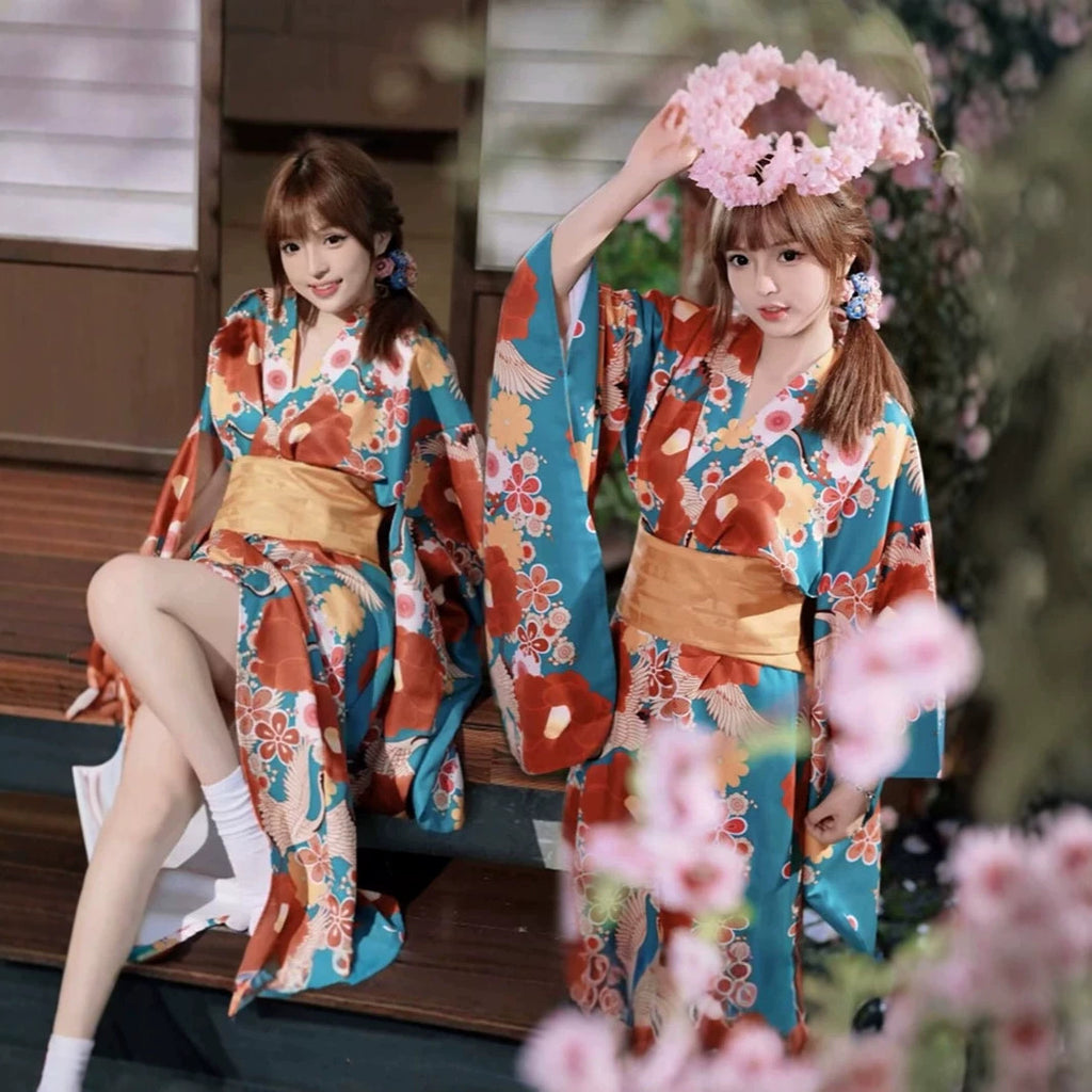 Kimono girl yukata
