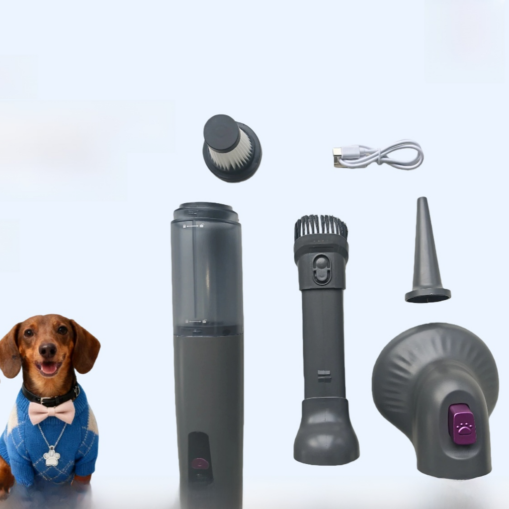 Pet Hair Vacuum Cleaner and Groomer