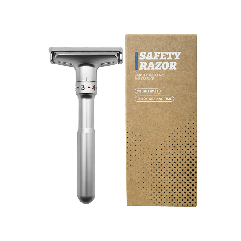 Manual Double-Edged Shaving Razor