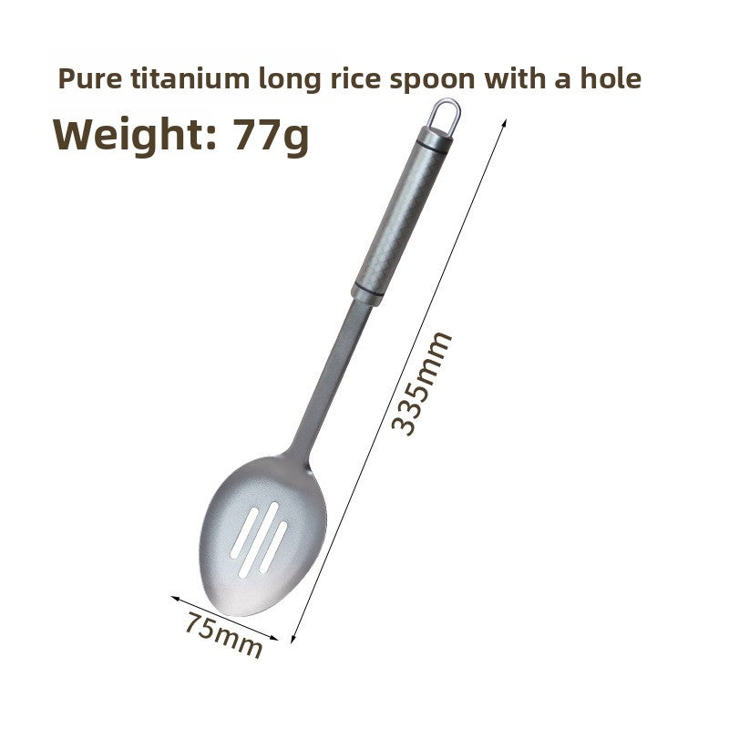 Pure Titanium Kitchen Utensil Set