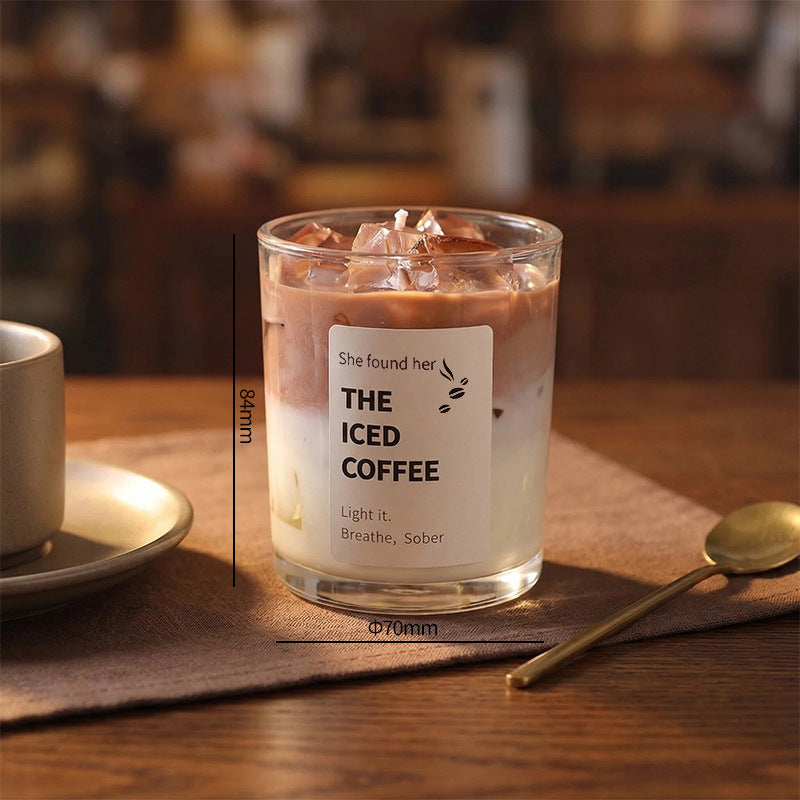Creative Matcha Cup-Shaped Jelly Wax Scented Candle