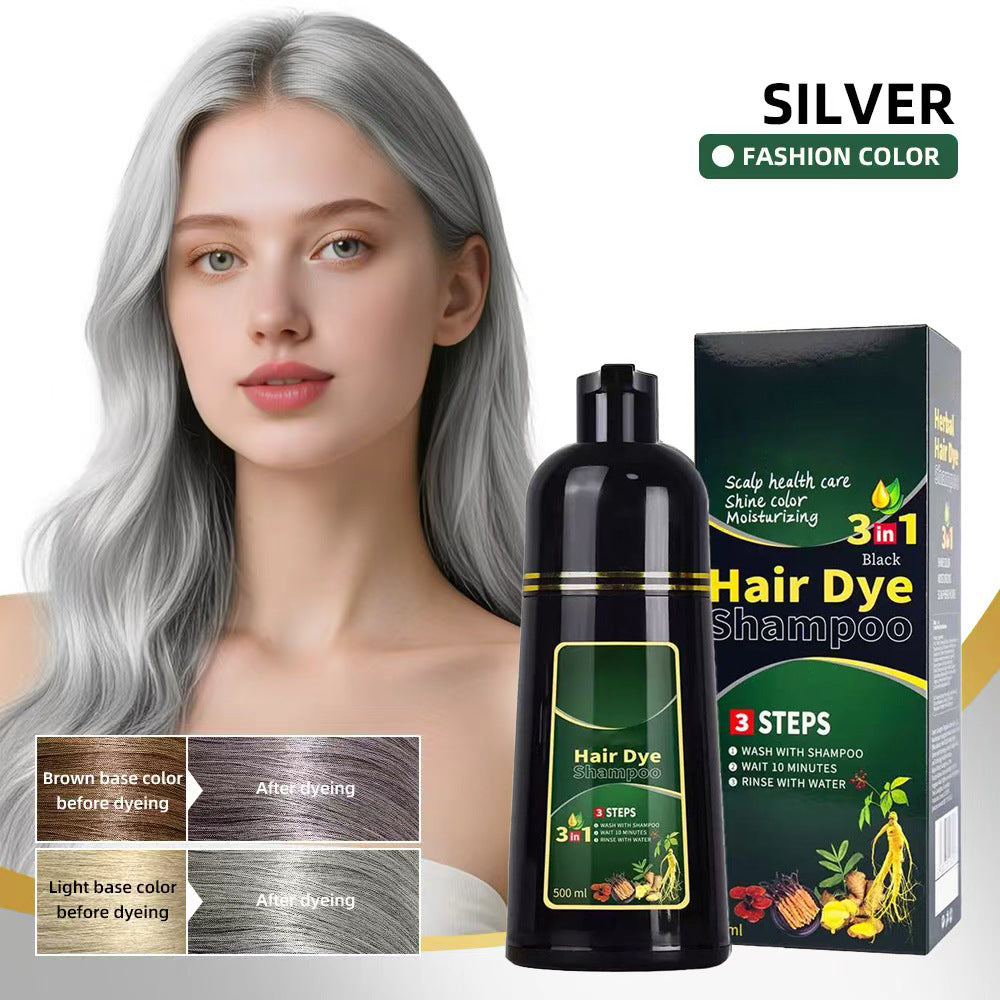 Plant Bubble Hair Dye