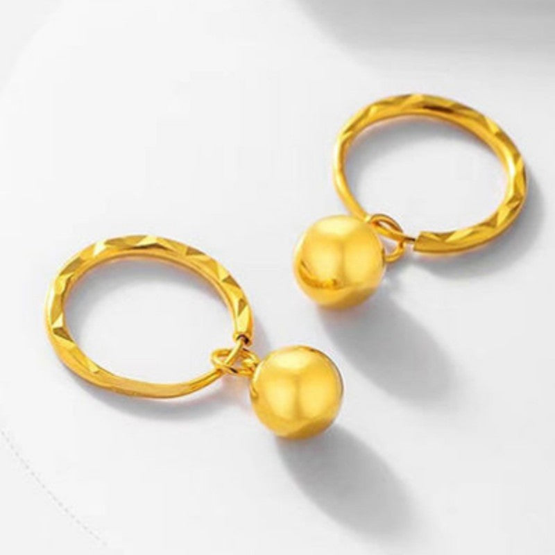 Women's Gold-Plated Alloy Earrings