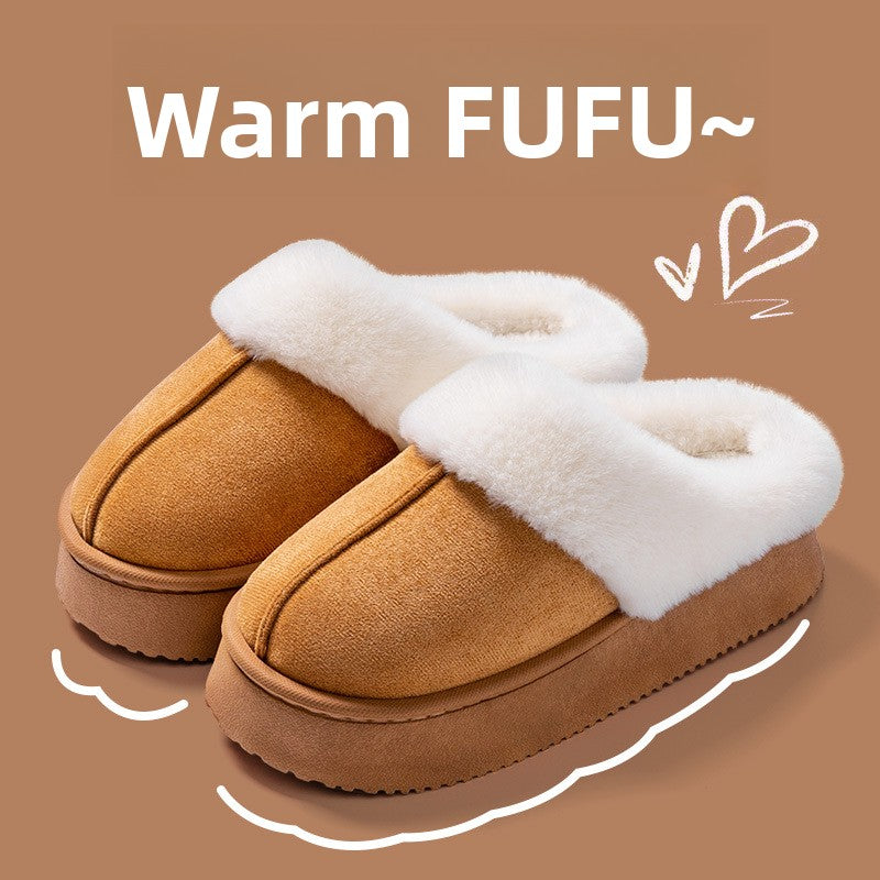 Cloud-like cotton slippers teemdrop