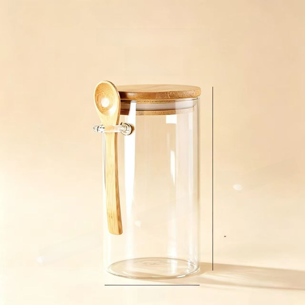 Glass Food Storage Jar