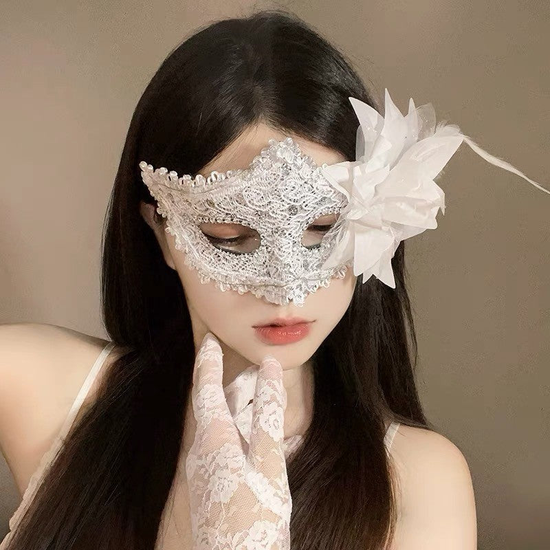 Halloween Second Dimension Half Face Mask