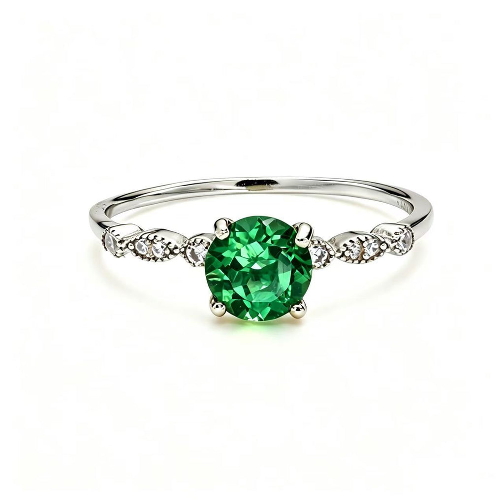 Twelve-month birthstone ring