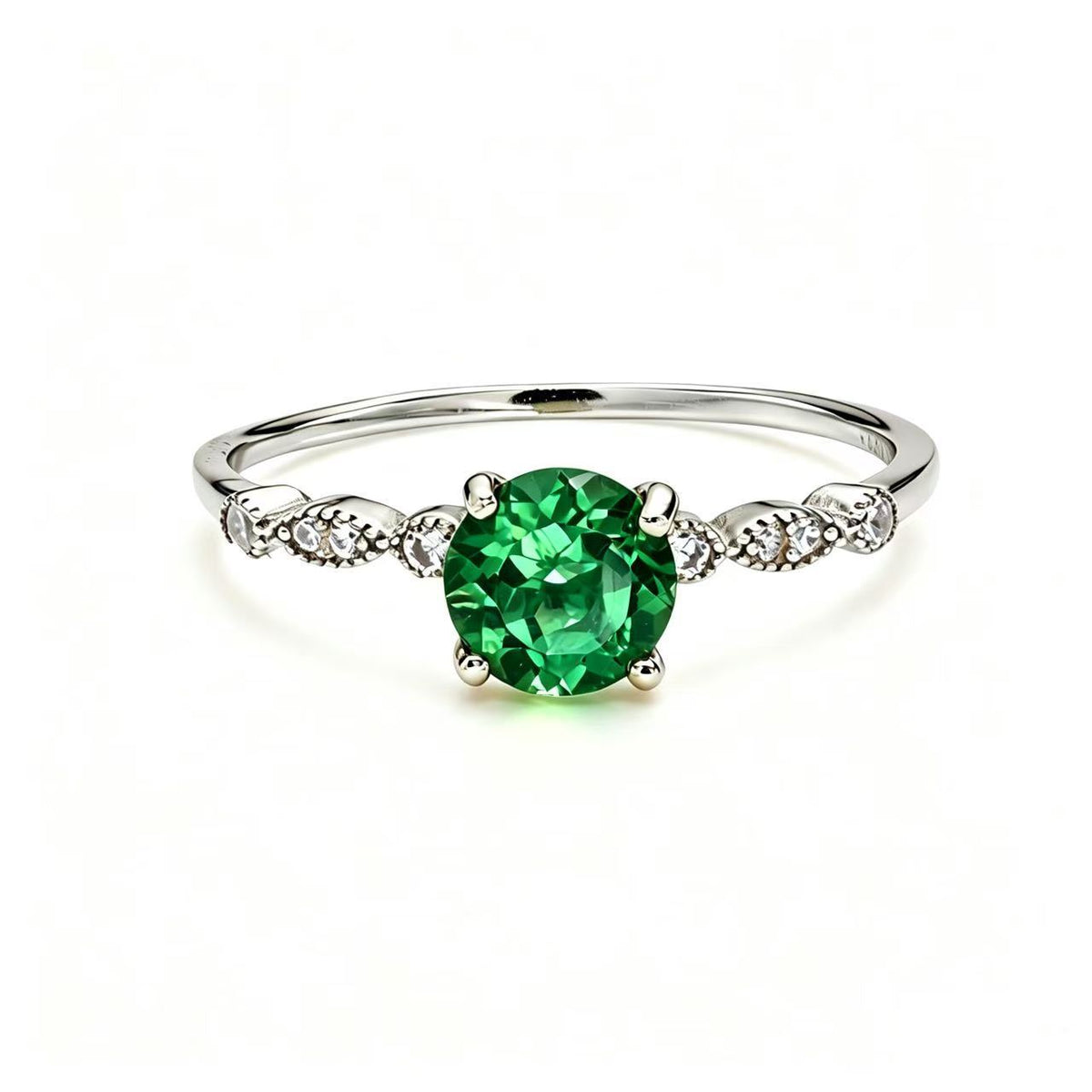 Twelve-month birthstone ring