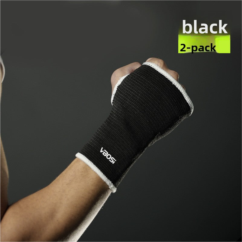 Breathable Knitted Sports Wrist Guards for Weightlifting and Outdoor Training
