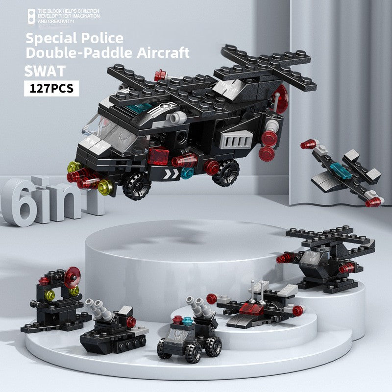 Educational Military Space Building Blocks