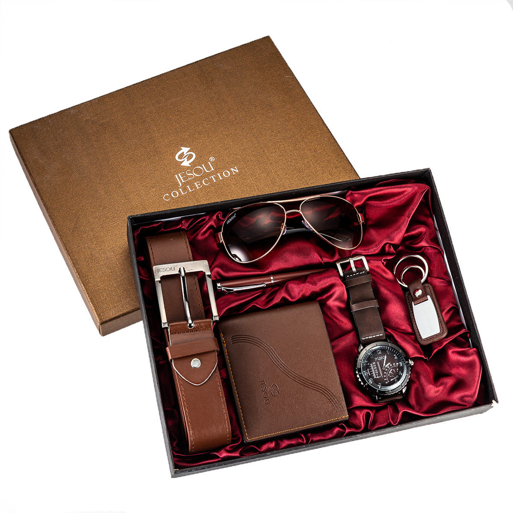 Mens 6-Piece Business Gift Set