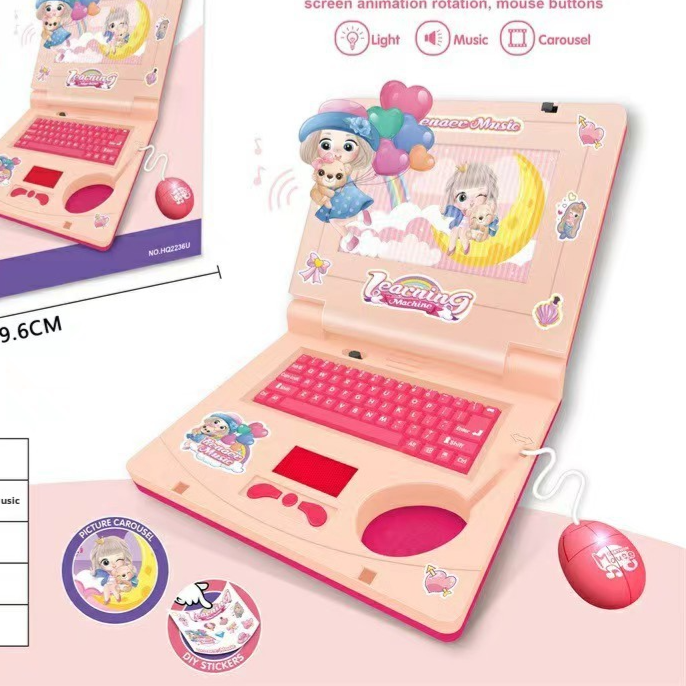 Simulation Notebook with Lights and Music for Early Learning