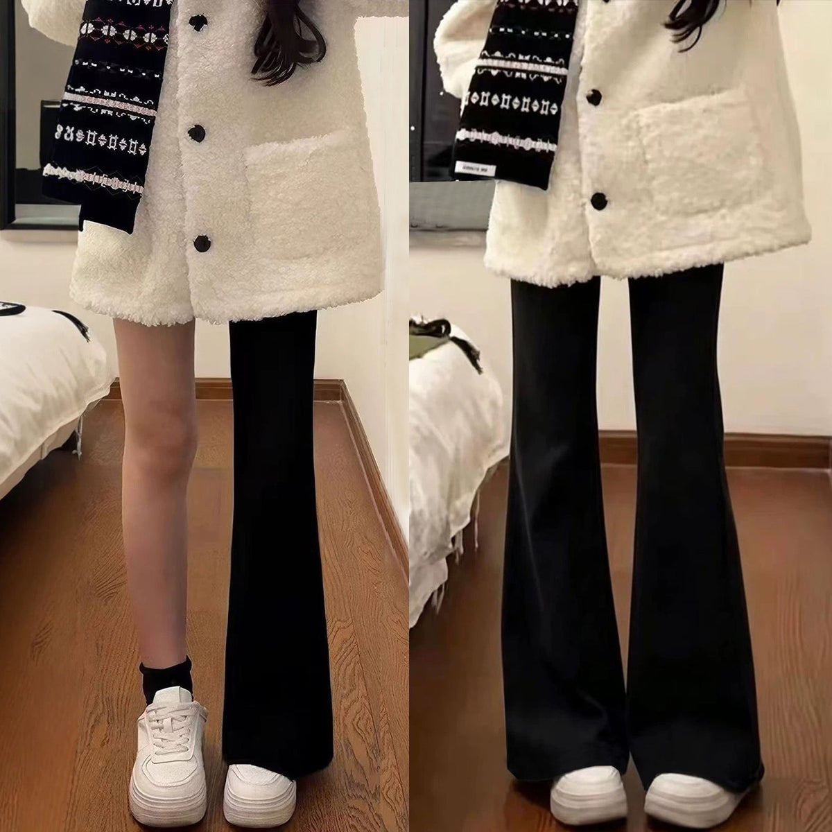 Womens Cotton Flared Pants