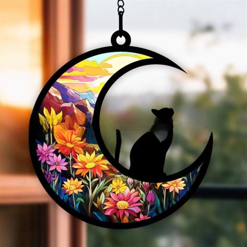 Dog Cat Window Hanging Ornament Personalized Gift