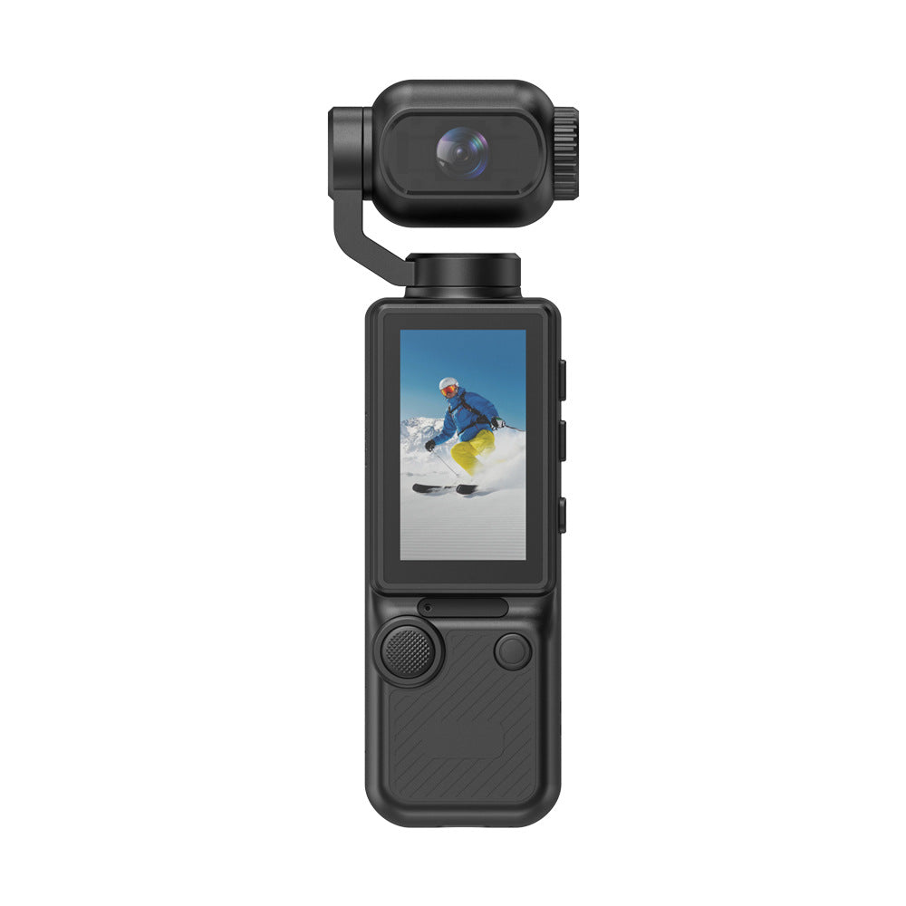 Pocket Action Camera with Rotating Screen WiFi 2.0 LCD Dual Anti-Shake Handheld Recorder teemdrop