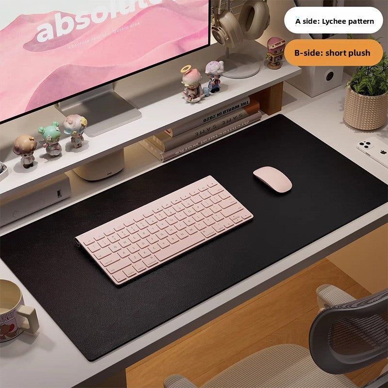 Waterproof Double-Sided PU Leather Desk Mat