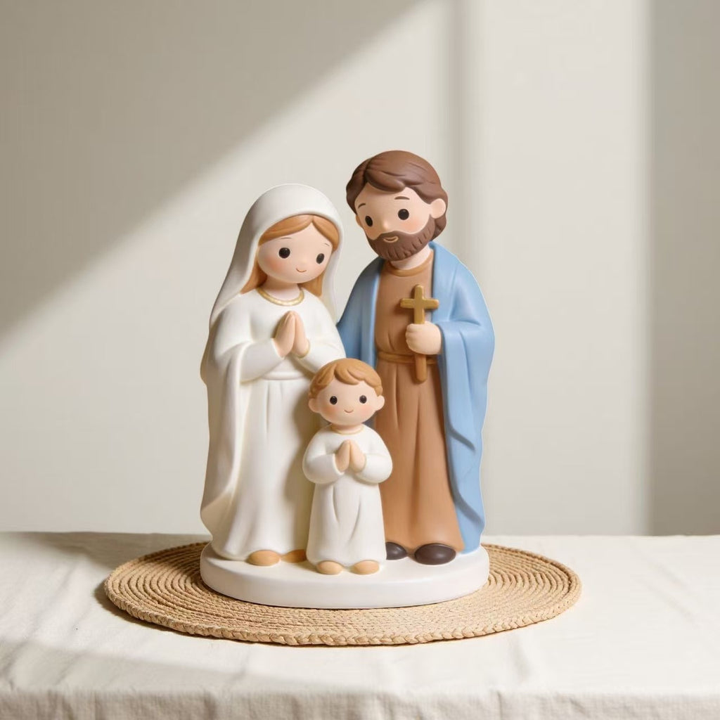 Holy Family Nativity Resin Ornament