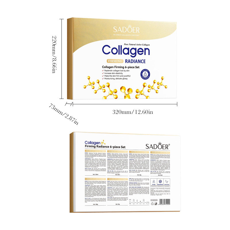 Collagen Firming Skin Care 6-Piece Set
