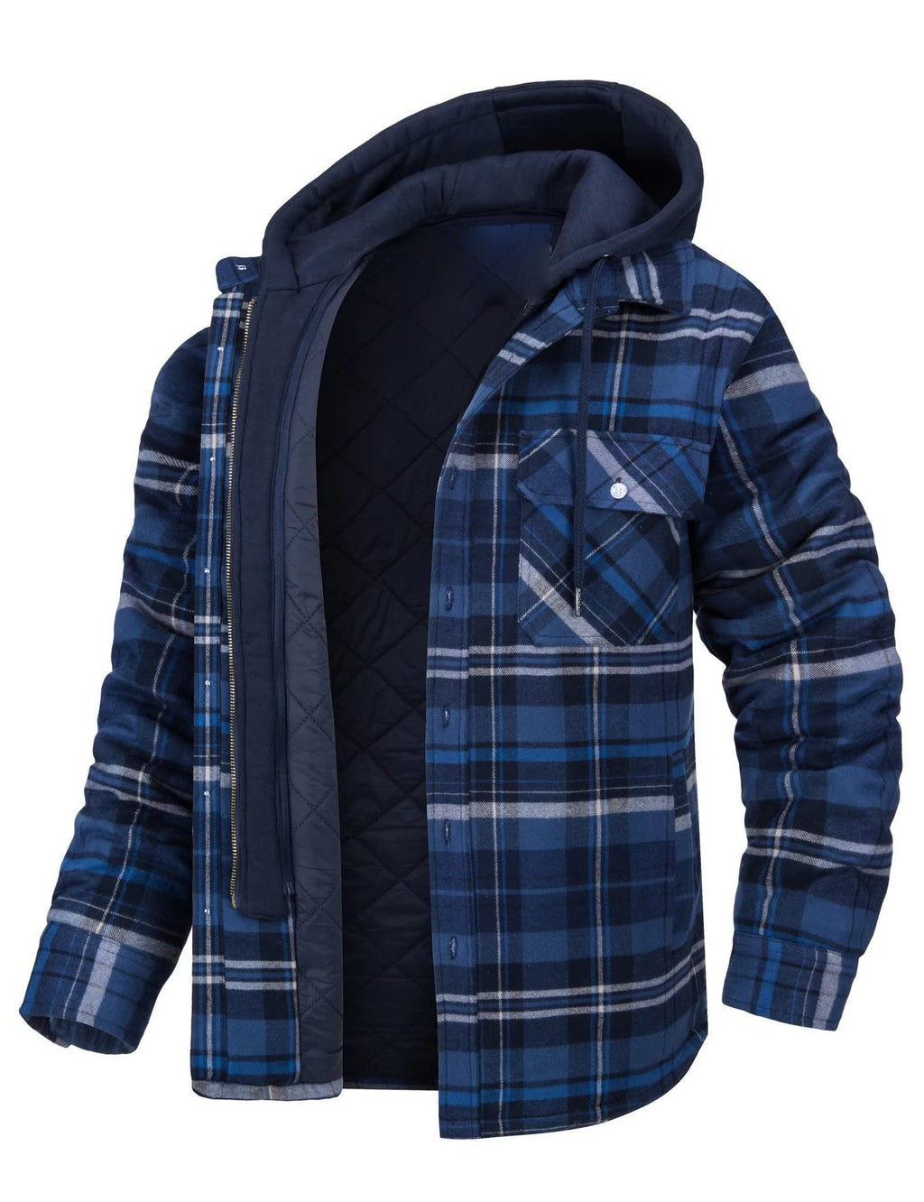 Men's Thickened Hooded Jacket teemdrop