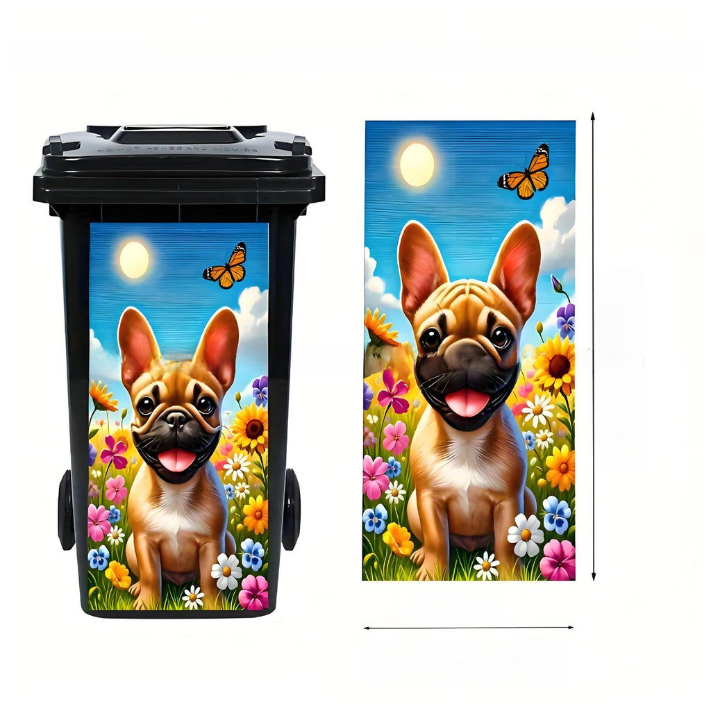 Self-Adhesive Waterproof Vinyl Trash Can Sticker teemdrop