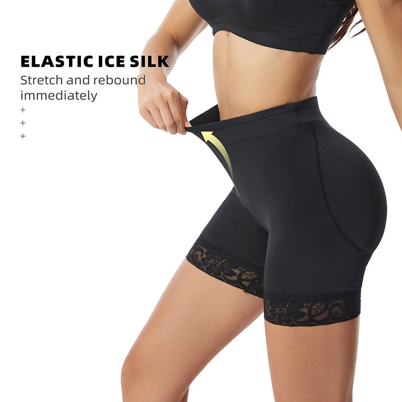 Breathable Padded Butt Lifter Tummy Control Boxer Briefs