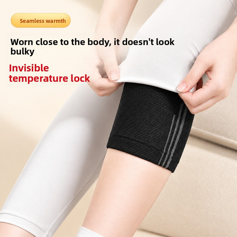 Winter warm rabbit fur knee cap? teemdrop