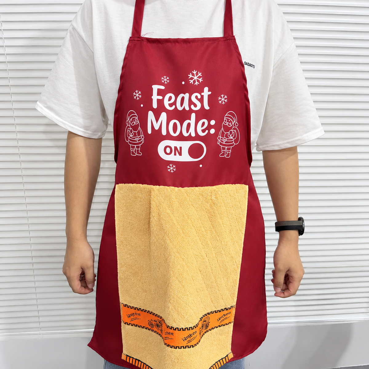 Christmas Chef Prank Apron