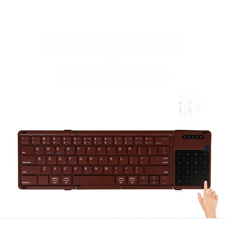 Wireless Folding Bluetooth Keyboard with Touchpad