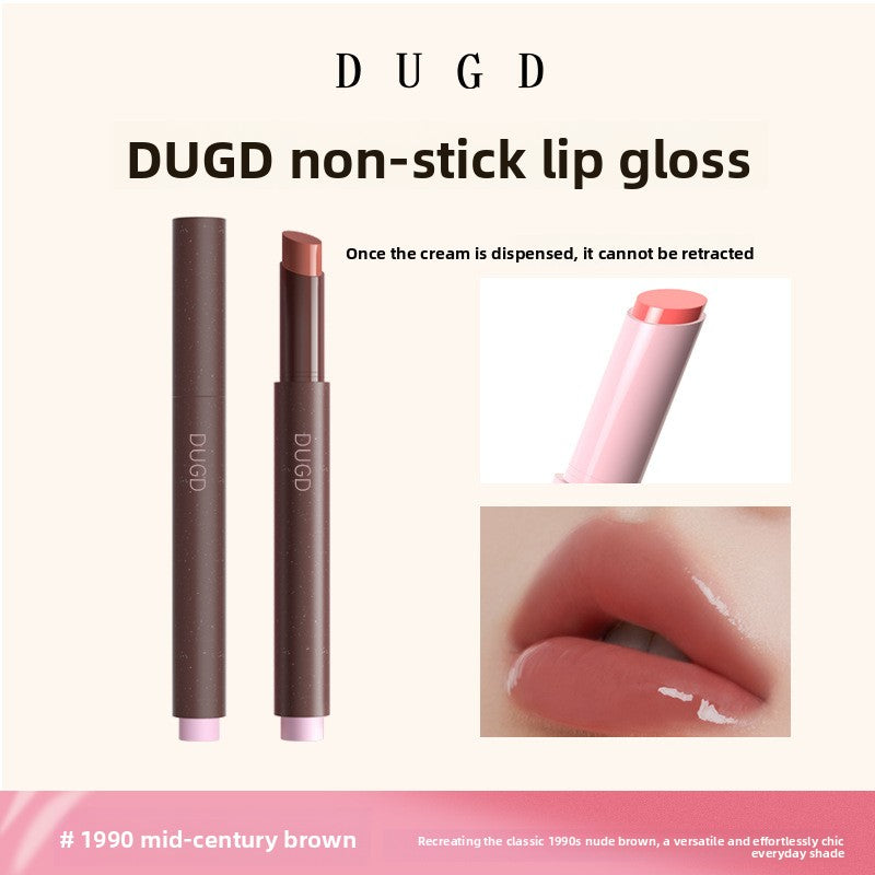 Diamond Shimmer Mirror Solid Lip Gloss Pen Plumping Non-Stick Long Lasting teemdrop