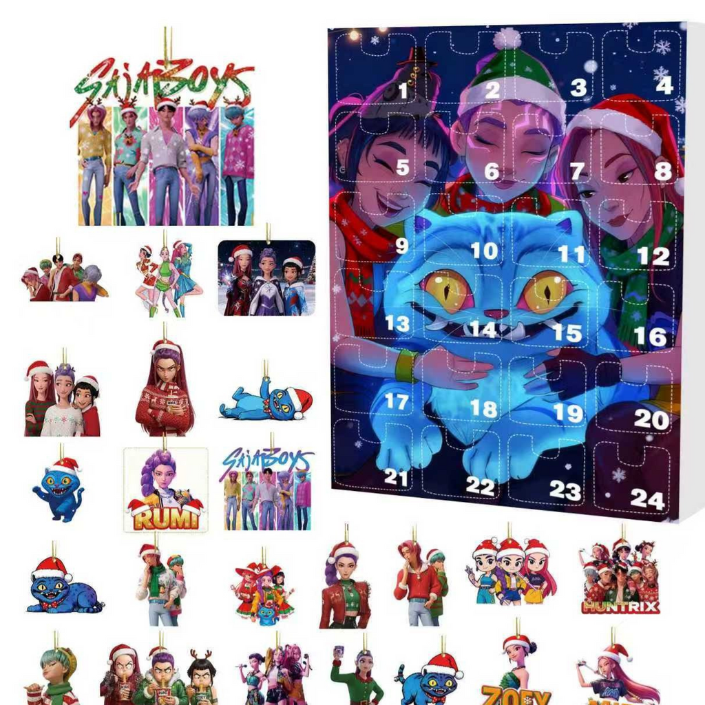 Acrylic Christmas Countdown Calendar