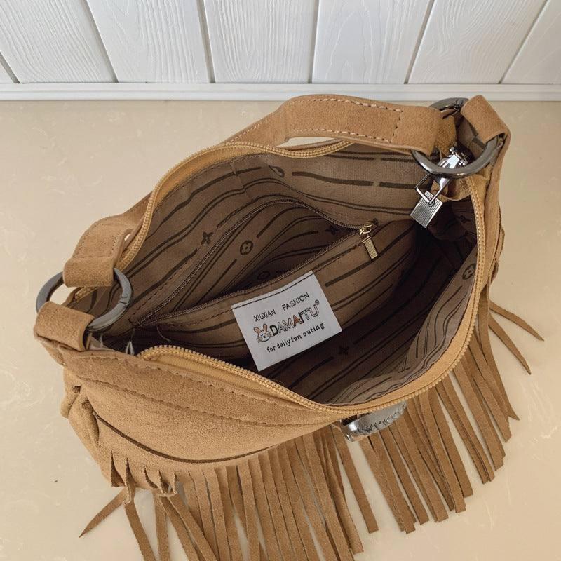 Bohemian tassel handbag