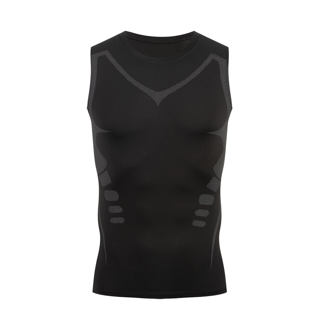 Mens Quick-Dry Breathable Fitness Vest