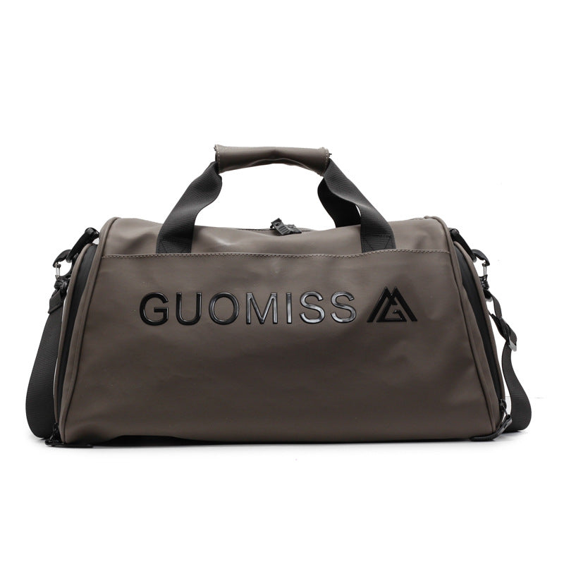 Large Capacity Dry Wet Separation Sports Travel Duffel Bag with Shoe Compartment teemdrop