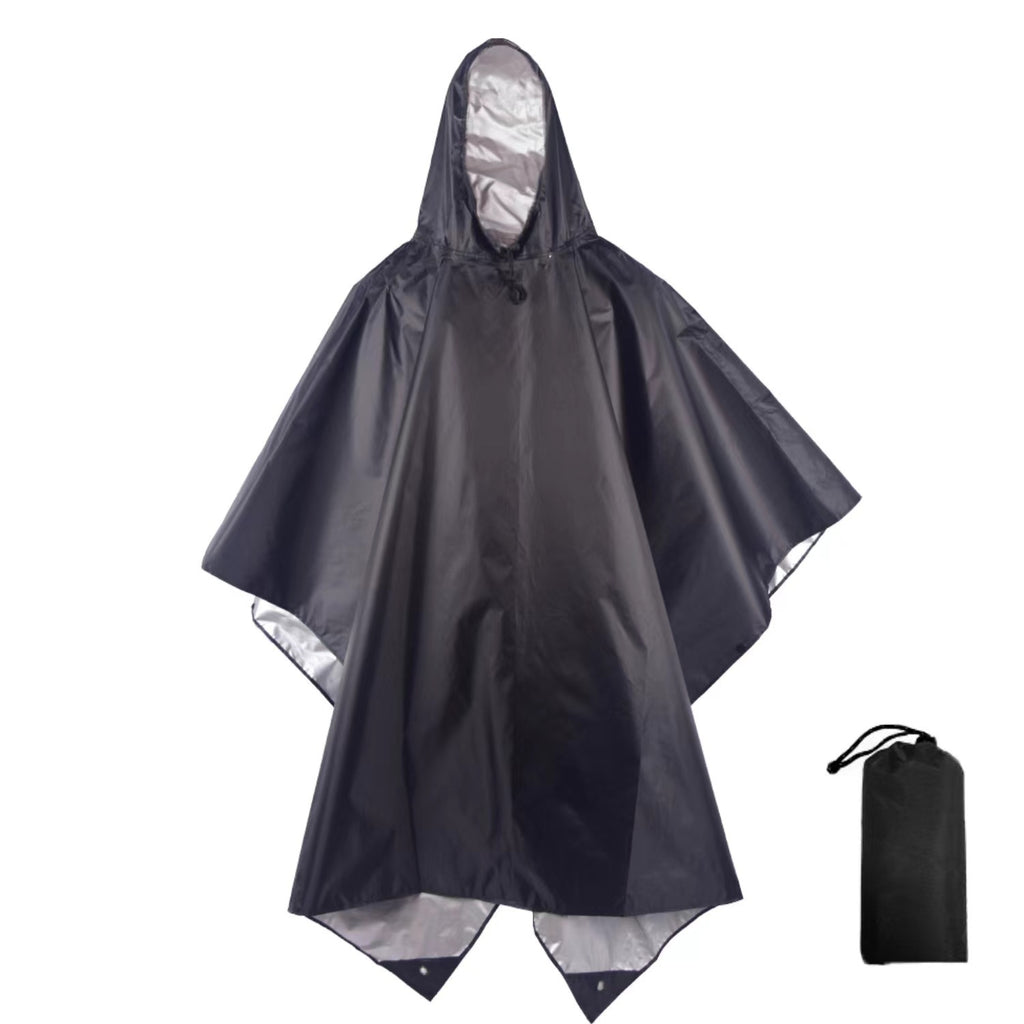 Fashionable cape raincoat for outdoor use teemdrop