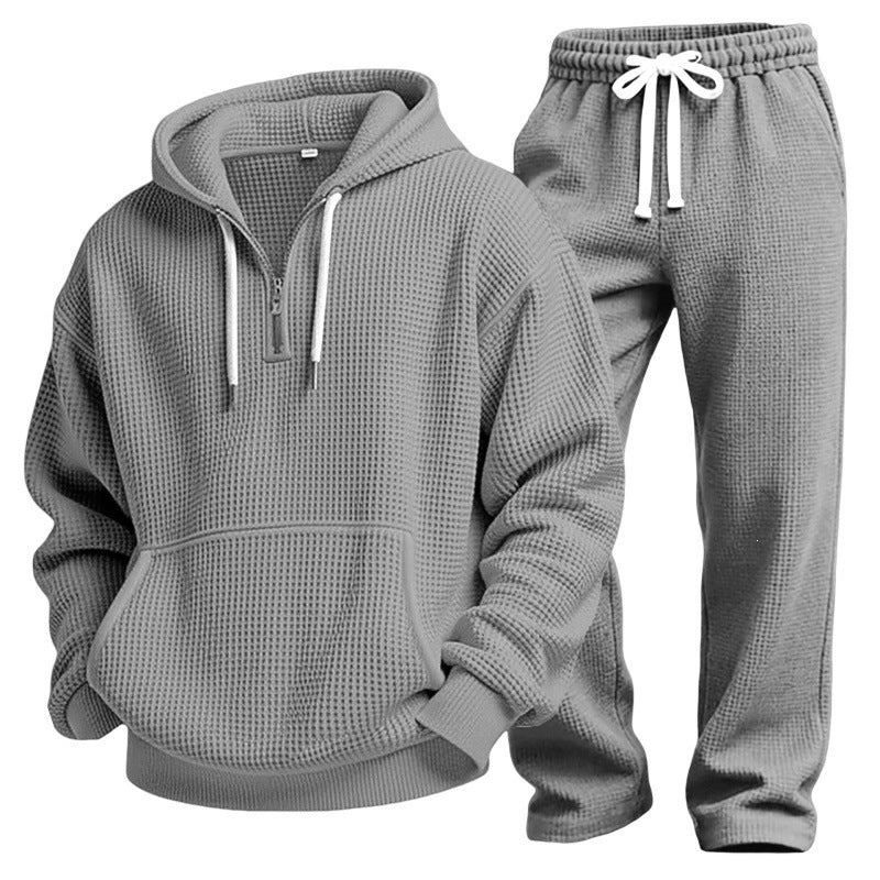 Long-Sleeve Trousers Two-Piece Set teemdrop