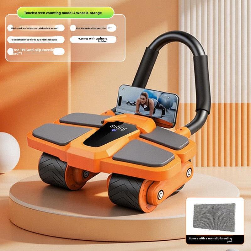Four-wheel ab wheel teemdrop
