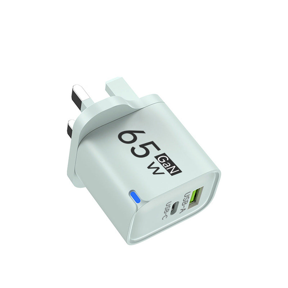 65W GaN USB Type C Fast Charger