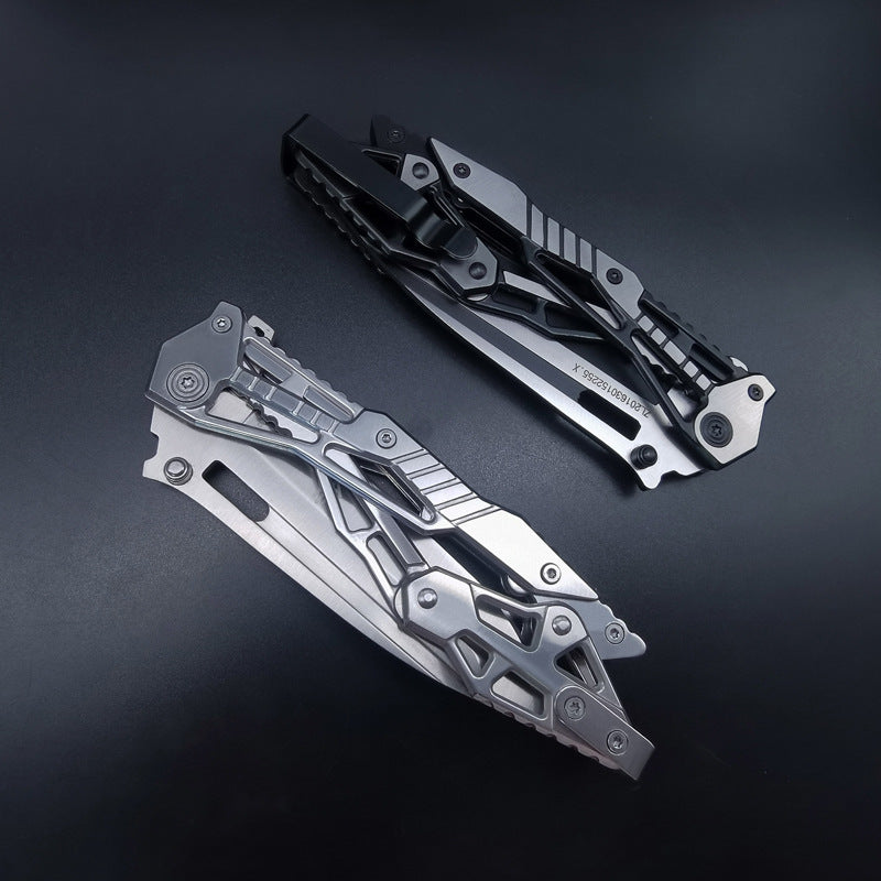 Mechanical Stainless Steel Utility Knife