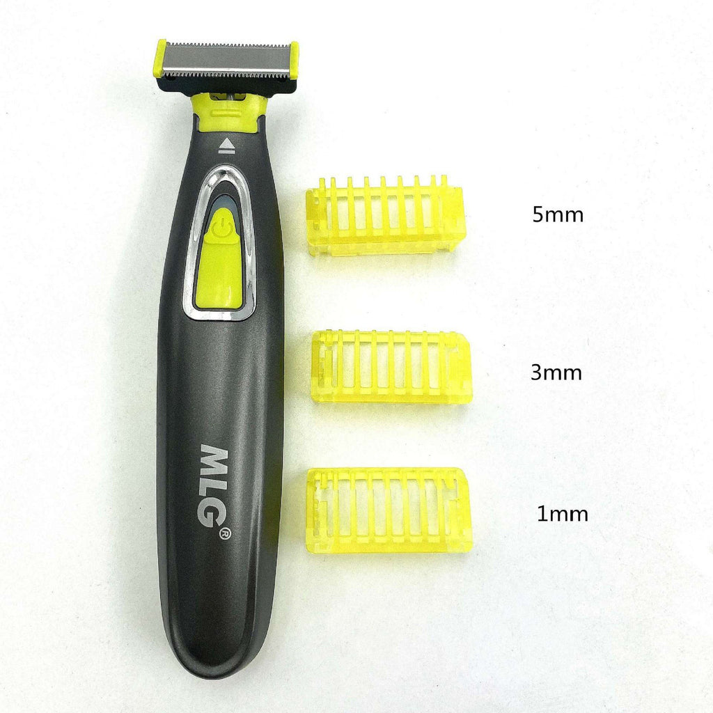 Double-edge toothbrush hair trimmer